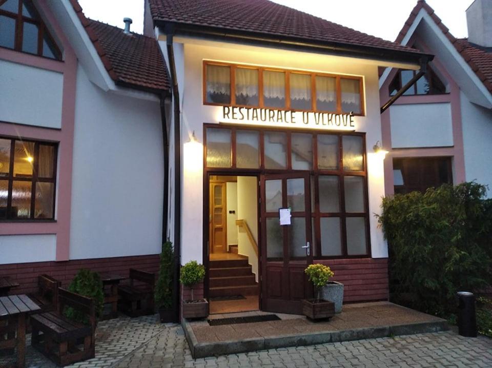Hotel Restaurace U Vlkove Kamenice Exterior foto
